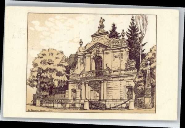 Bern BE Bern Zeichnung von Schülern Gymnasium B