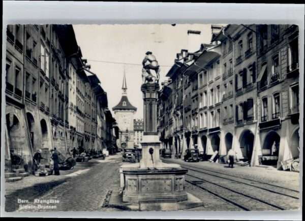 Bern BE Bern Kramergasse Simson Brunnen