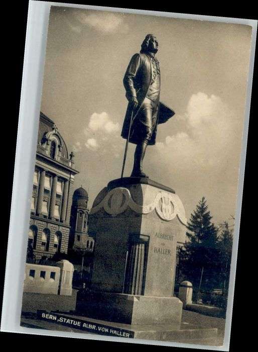 Bern BE Bern Atatue Albert von Haller