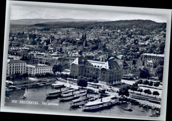 Neuchatel NE Neuchatel Fliegeraufnahme
