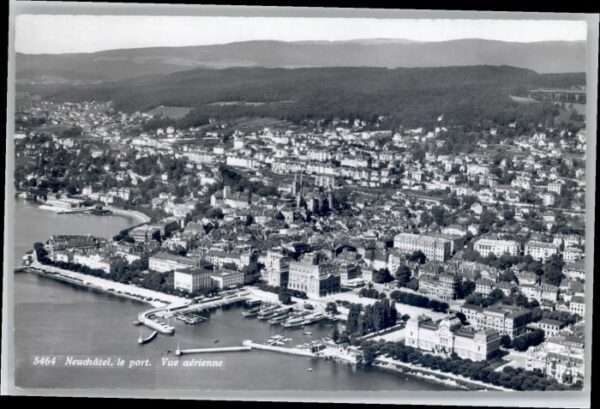 Neuchatel NE Neuchatel Fliegeraufnahme