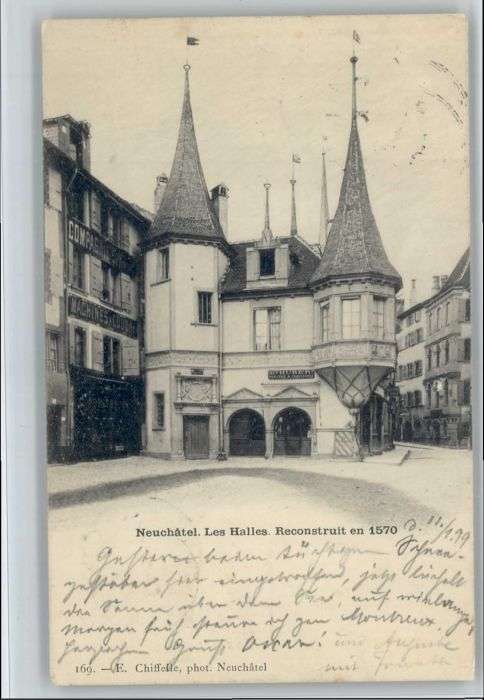 Neuchatel NE Neuchatel Les Halles Reconstruit