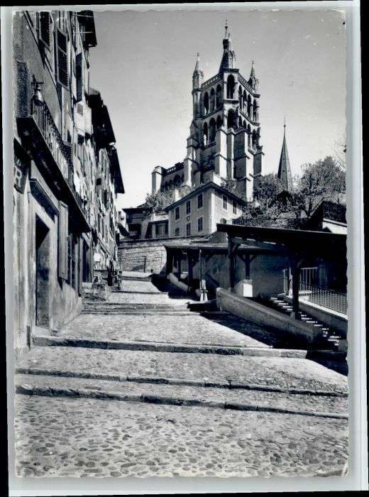 Lausanne VD Lausanne Kathedrale