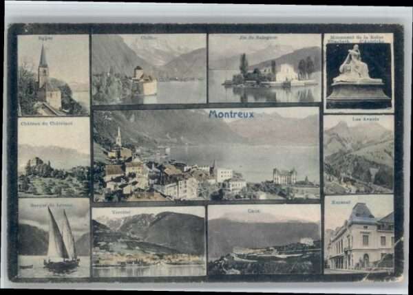 Montreux VD Montreux Denkmal Elisabeth Schloss du C