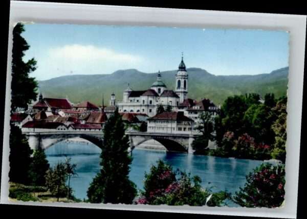 Solothurn Rötibrücke St Ursenkathedrale x