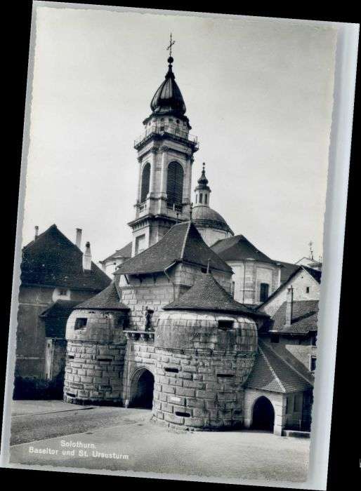 Solothurn Baseltor St Ursusturm