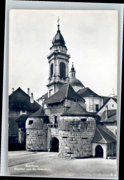 Solothurn Baseltor St Ursusturm