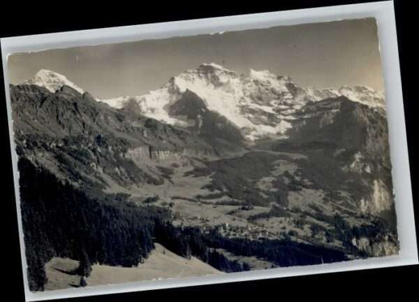 Wengen BE Wengen Mönch Jungfrau