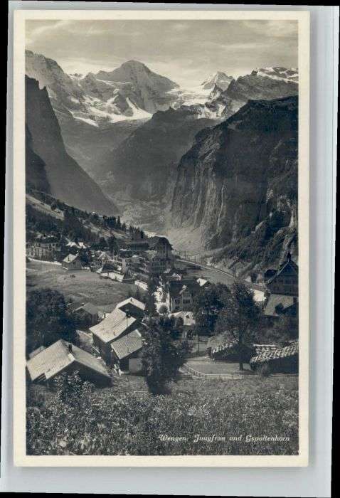 Wengen BE Wengen Jungfrau Gspaltenhorn