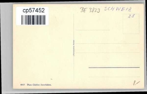 Wengen BE Wengen Jungfrau Gspaltenhorn – Bild 2
