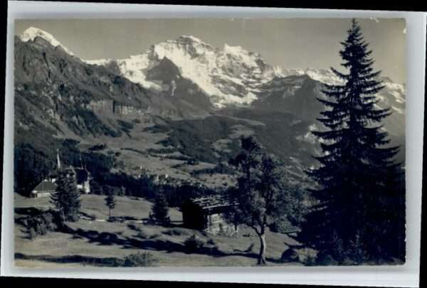 Wengen BE Wengen Mönch Jungfrau
