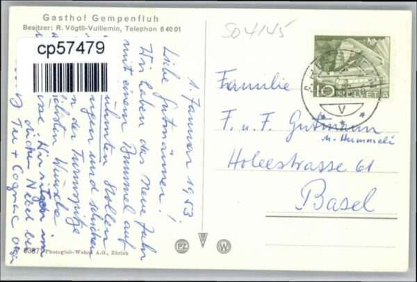 Passwang Kellenberg Gasthof Gempenfluh – Bild 2