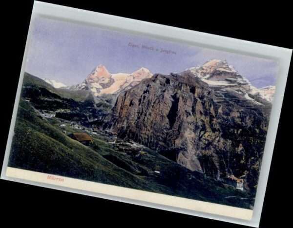 Eiger Grindelwald Eiger Mönch Jungfrau
