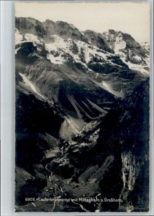 Lauterbrunnen BE Lauterbrunnen Mittagshorn Grosshorn