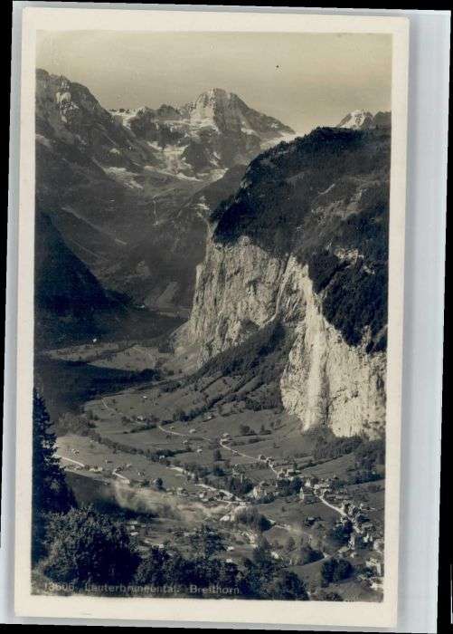 Lauterbrunnen BE Lauterbrunnen Breithorn