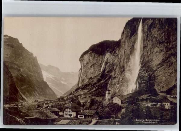 Lauterbrunnen BE Lauterbrunnen Staubbach
