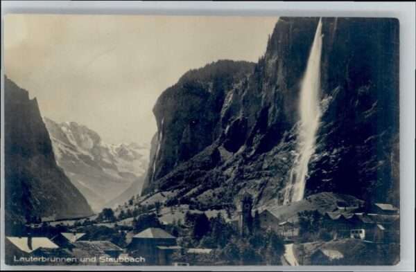 Lauterbrunnen BE Lauterbrunnen Staubbach