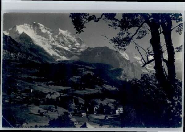 Wengen BE Wengen Jungfrau Schwarzmönch Grosshorn