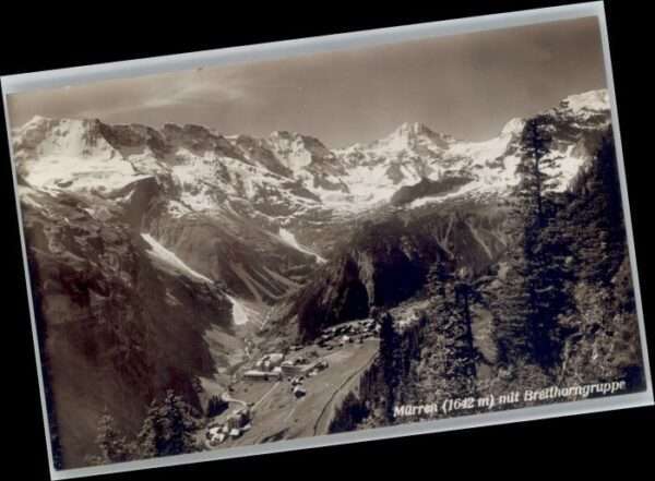 Muerren BE Mürren Breithorngruppe