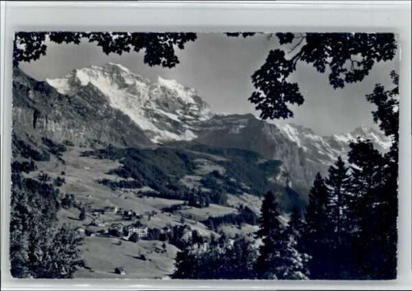 Wengen BE Wengen Jungfrau Grosshorn Breithorn