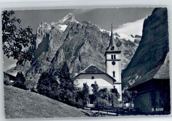 Grindelwald Kirche Wetterhorn