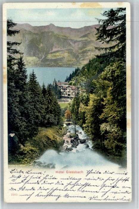Brienz BE Brienz ? Hotel Griessbach