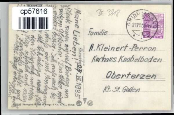 Grindelwald Wetterhorn Schreckhorn – Bild 2