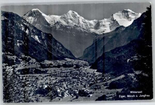 Wilderswil Eiger Mönch Jungfrau