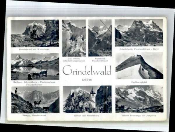 Grindelwald Wetterhorn Bachsee Kleine Scheidegg