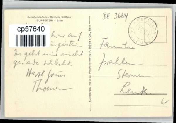 Burgistein Erker – Bild 2