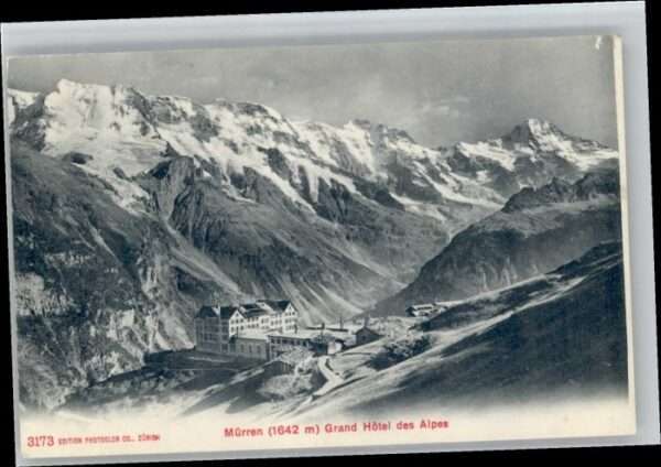 Muerren BE Mürren Grand Hotel