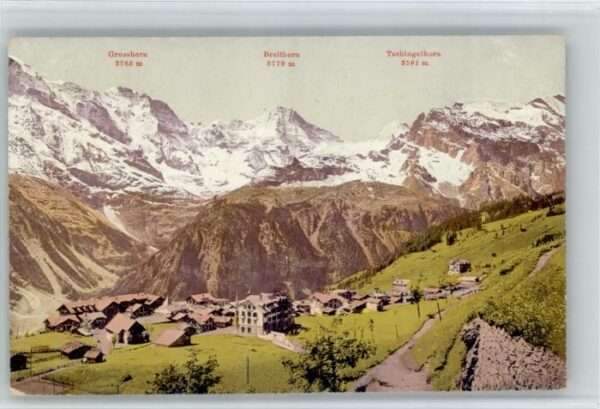 Breithorn Muerren Grosshorn Tschingelhorn