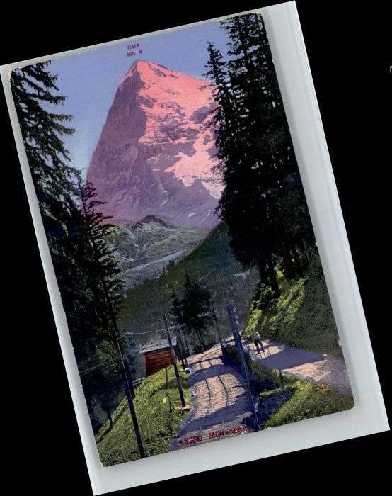 Muerren BE Mürren Eiger Bahn