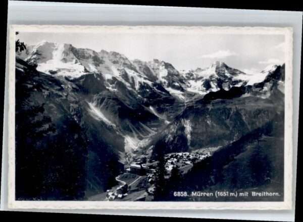 Muerren BE Mürren Breithorn