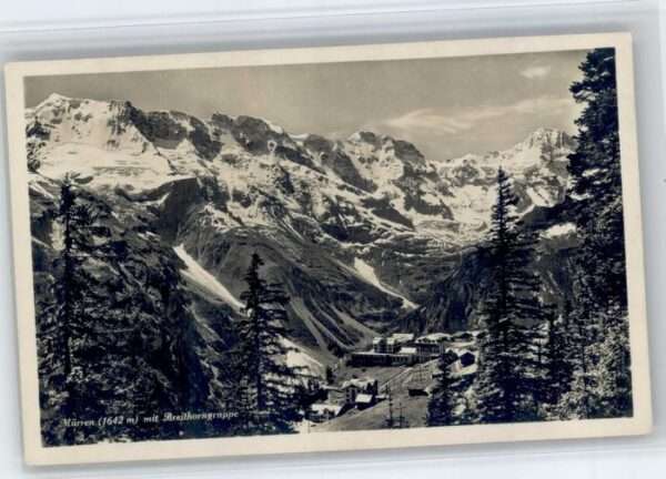 Muerren BE Mürren Breithorngruppe