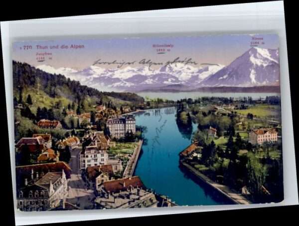 Thun Jungfrau Blüemlisalp Niesen