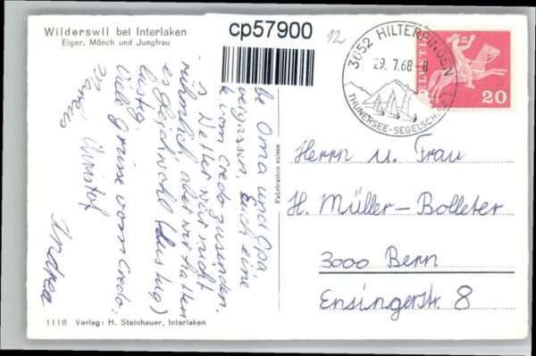 Wilderswil Eiger Mönch Jungfrau – Bild 2