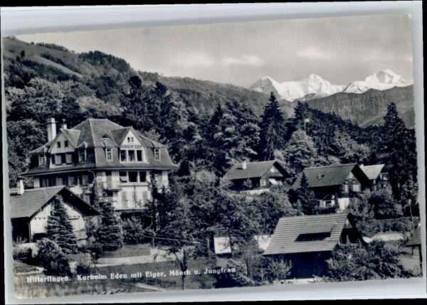 Hilterfingen Thunersee Kurheim Eden