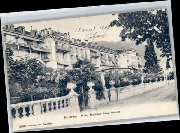 Montreux VD Montreux Hotel Monney Beau Sejour