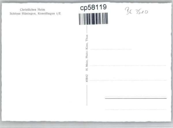 Niederhuenigen chloss Hüningen * – Bild 2