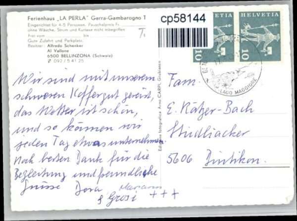 Gerra TI Gerra Ferienhaus La Perla – Bild 2