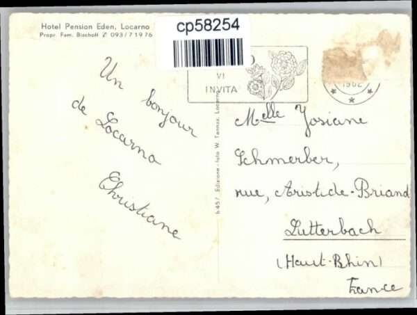 Locarno TI Locarno Hotel Pension Eden – Bild 2