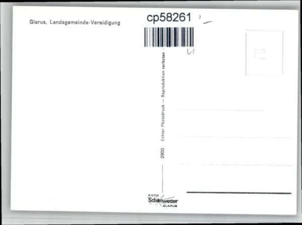 Glarus GL Glarus Landsgemeinde Vereinigung – Bild 2