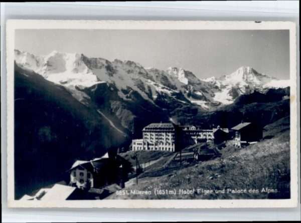 Muerren BE Mürren Hotel Eiger