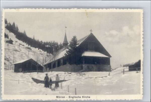 Muerren BE Mürren Englische Kirche