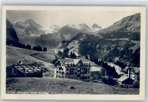 Wengen BE Wengen Hotel Brunner