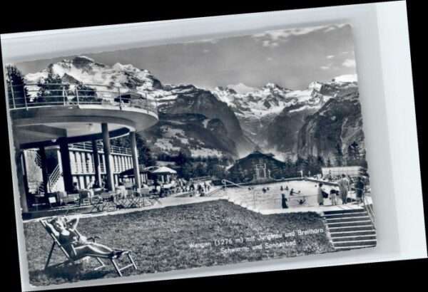 Wengen BE Wengen Jungfrau Breithorn Schwimmbad
