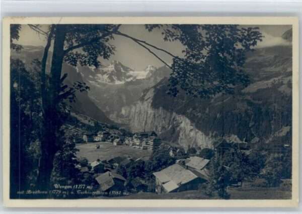 Wengen BE Wengen Breithorn Tschingelhorn