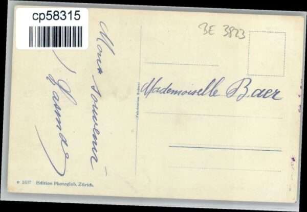 Wengen BE Wengen Breithorn Tschingelhorn – Bild 2