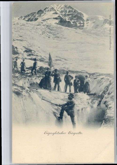 Eiger Grindelwald Eigergletscher Eisgrotte